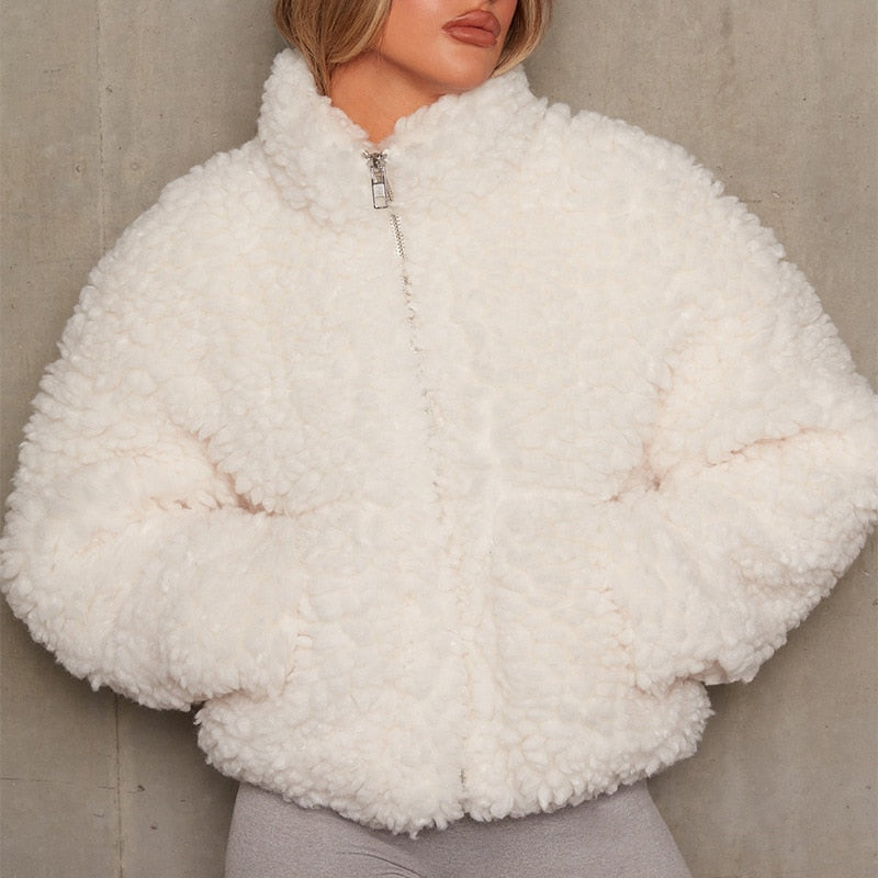 Fluffy Fleece Coat