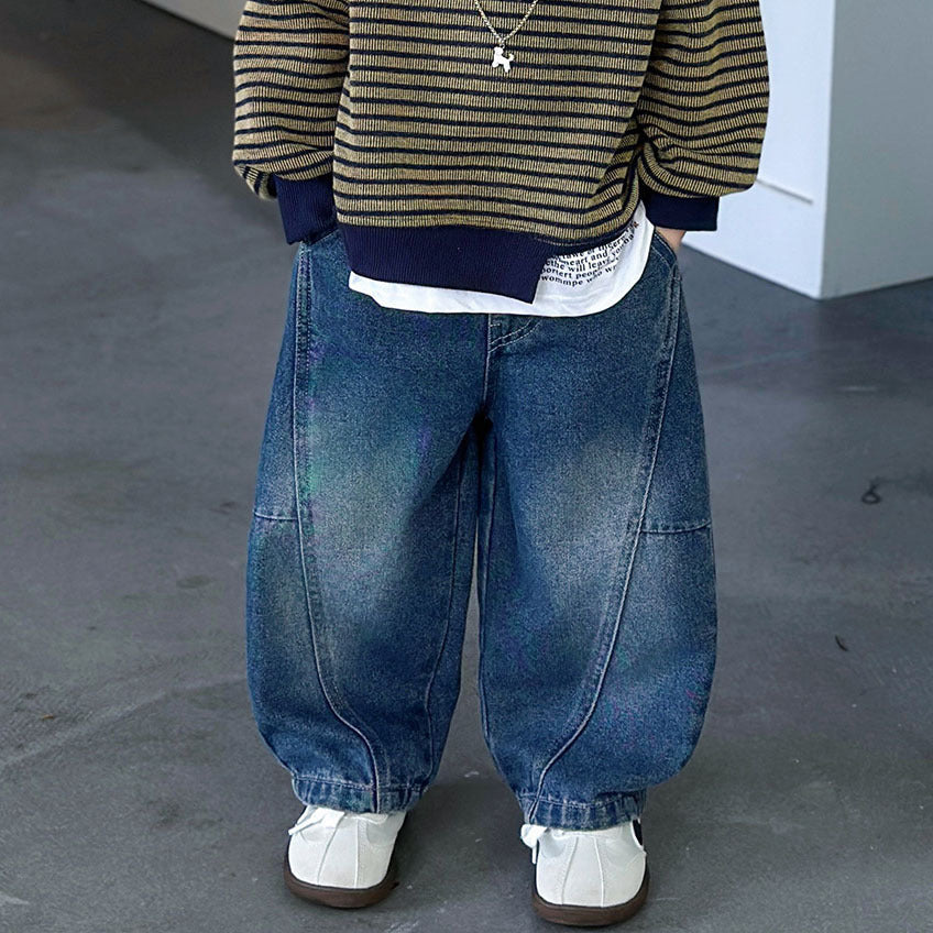 Striped Hoodie Two-Piece Set for Boys