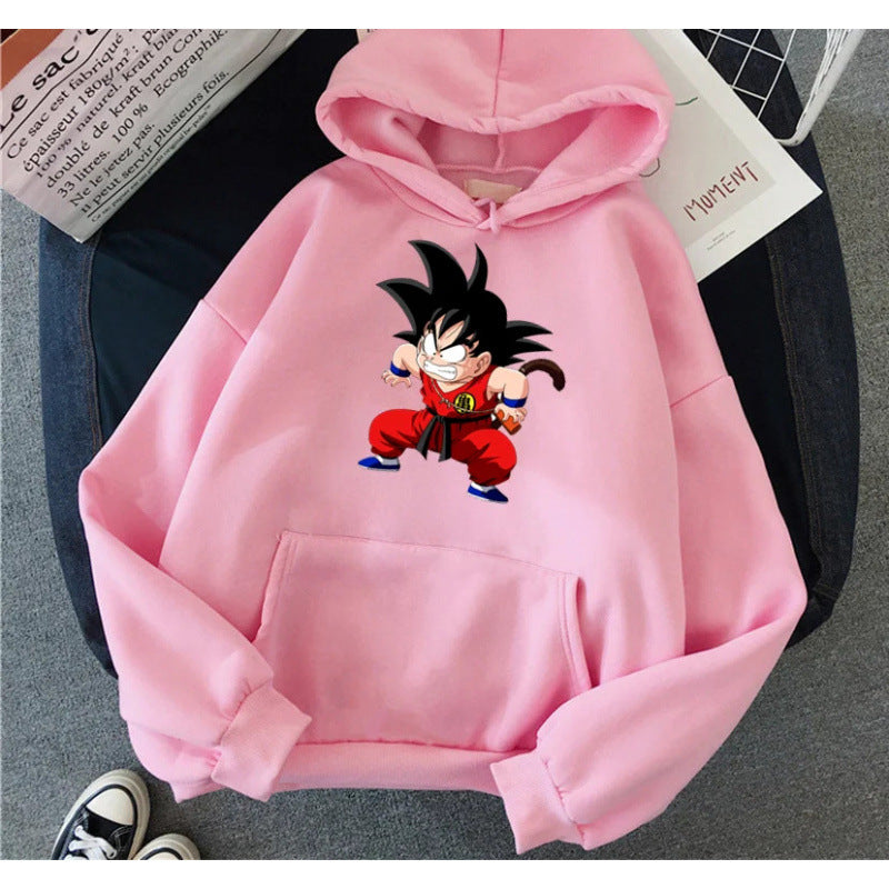 Anime Dragon BallPrinted Hoodie Unisex Long Sleeve Casual Jacket