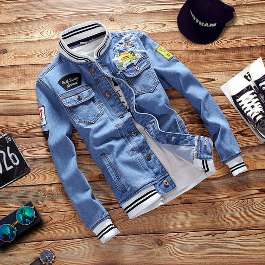 Youth Stylish Denim Coat