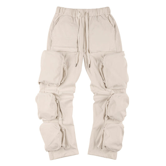 Street Functional Multi-Pocket Pants