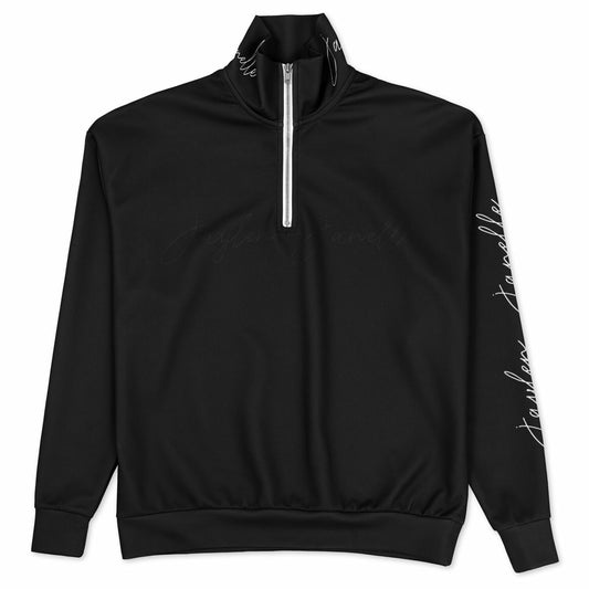 Jaylen Janelle Heavyweight Oversized Quarter Zip Sweatshirt