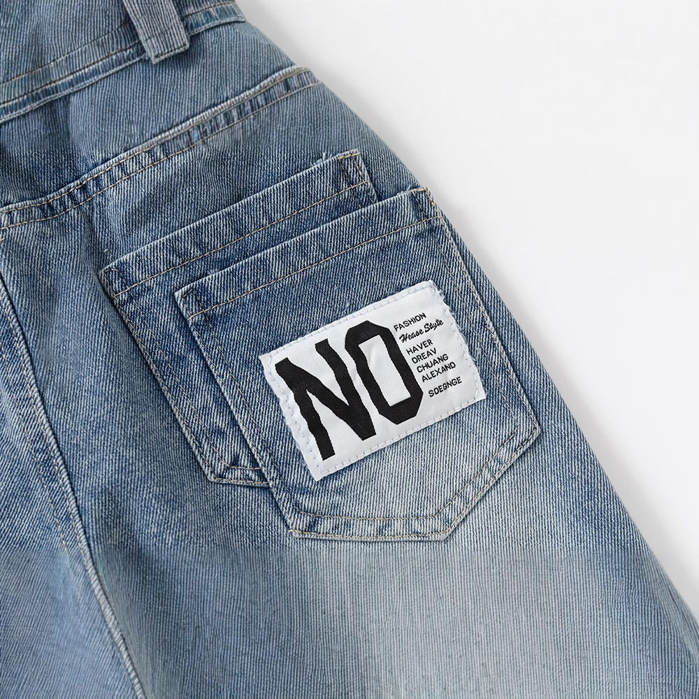 Boy's Casual Summer Denim Shorts for Kids, Loose Fit, Mid to Big Kids, Comfortable Cotton Blend Short Pants