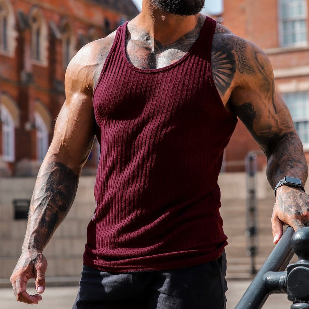 Knitted Slim Fit Tank Top