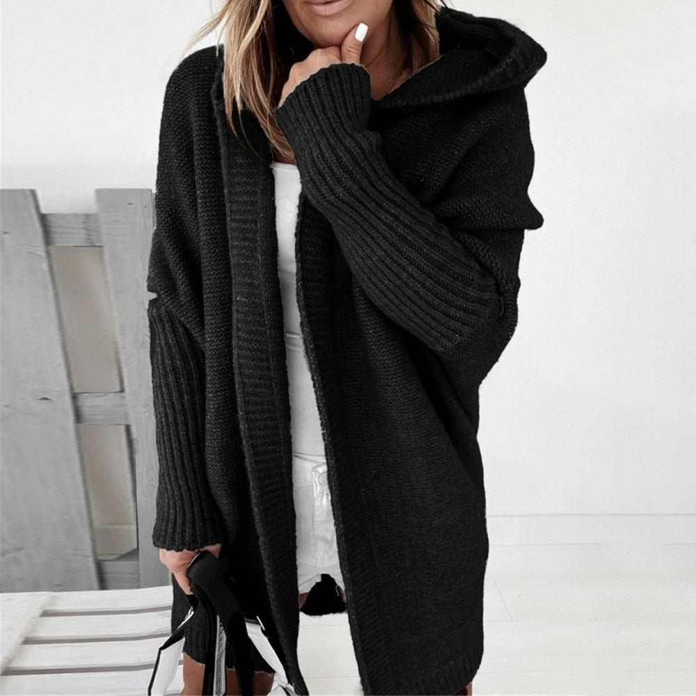 Cardigan Loose Batwing Sleeve Sweater