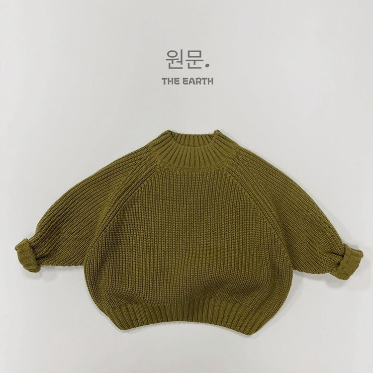 Kids Casual Knit Sweater