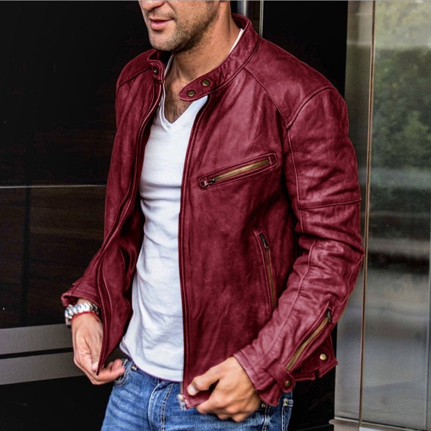 Autumn & Winter Leather Jacket