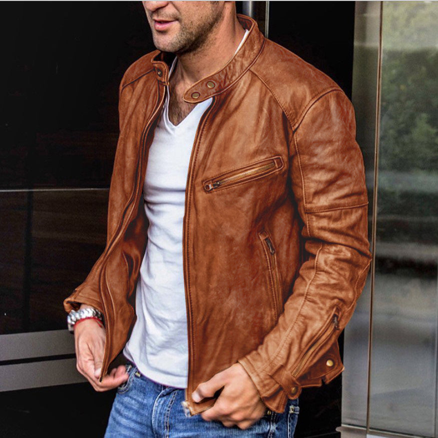 Autumn & Winter Leather Jacket
