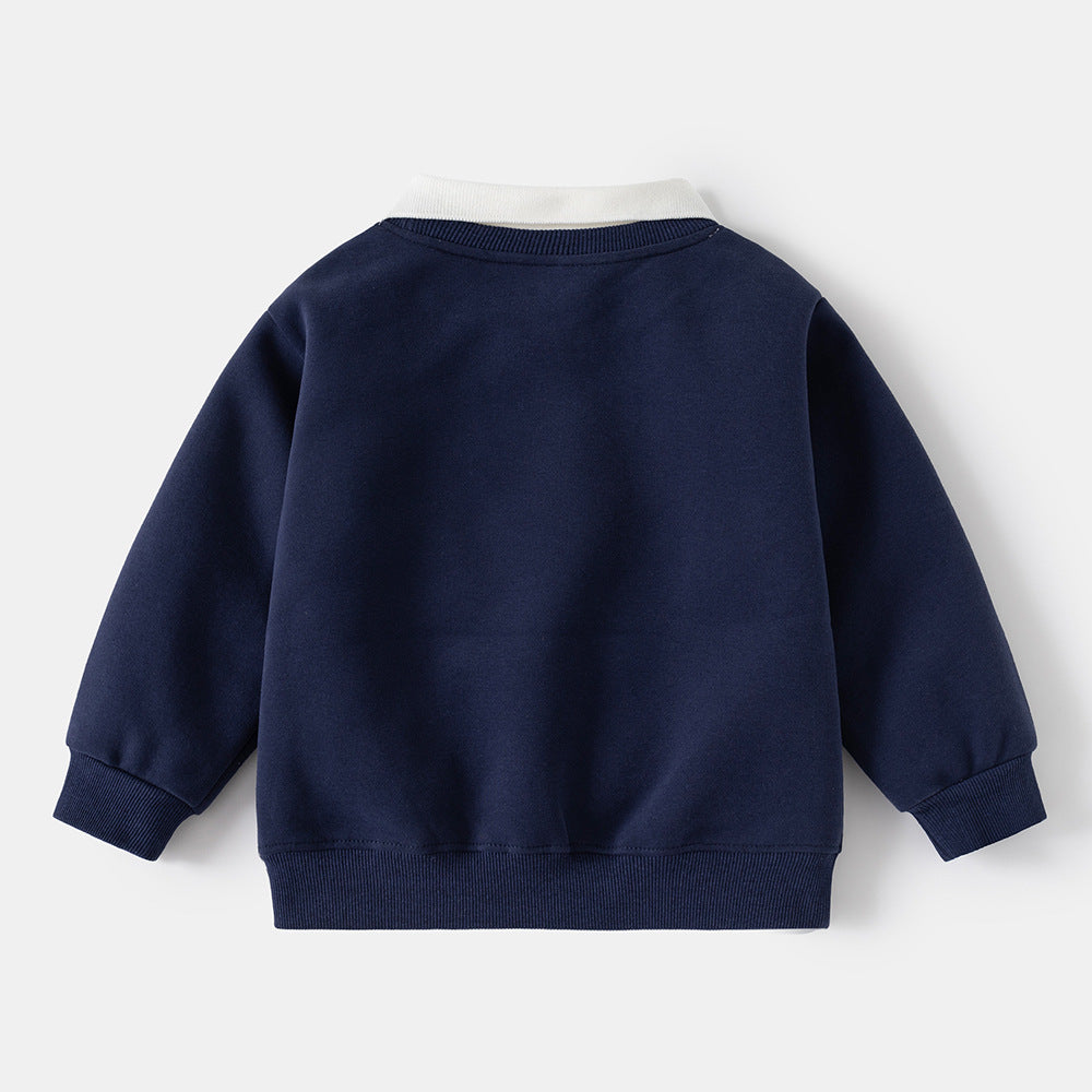 "Bear Kacady" Polo Sweatshirt