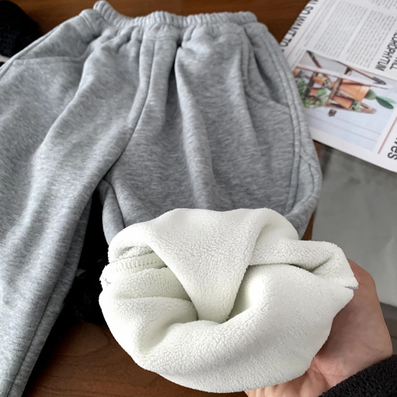 Plush Thick Pants