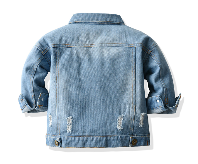 Ripped Jean Coat