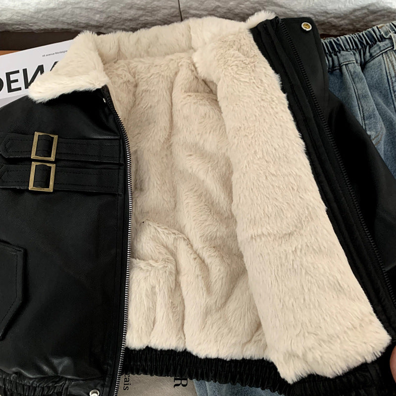 Boys Leather Jacket