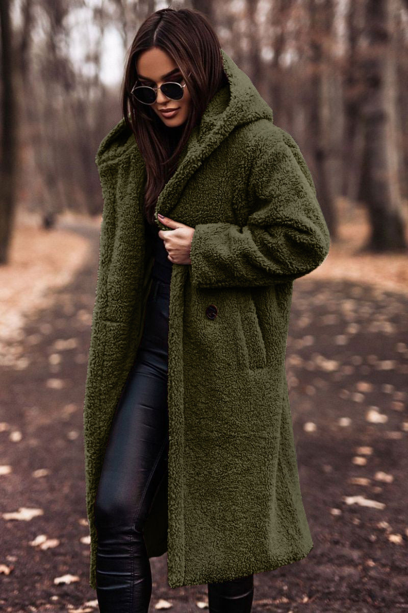 Long Sleeved Woolen Jacket