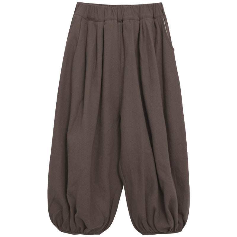 Loose Lantern Pants