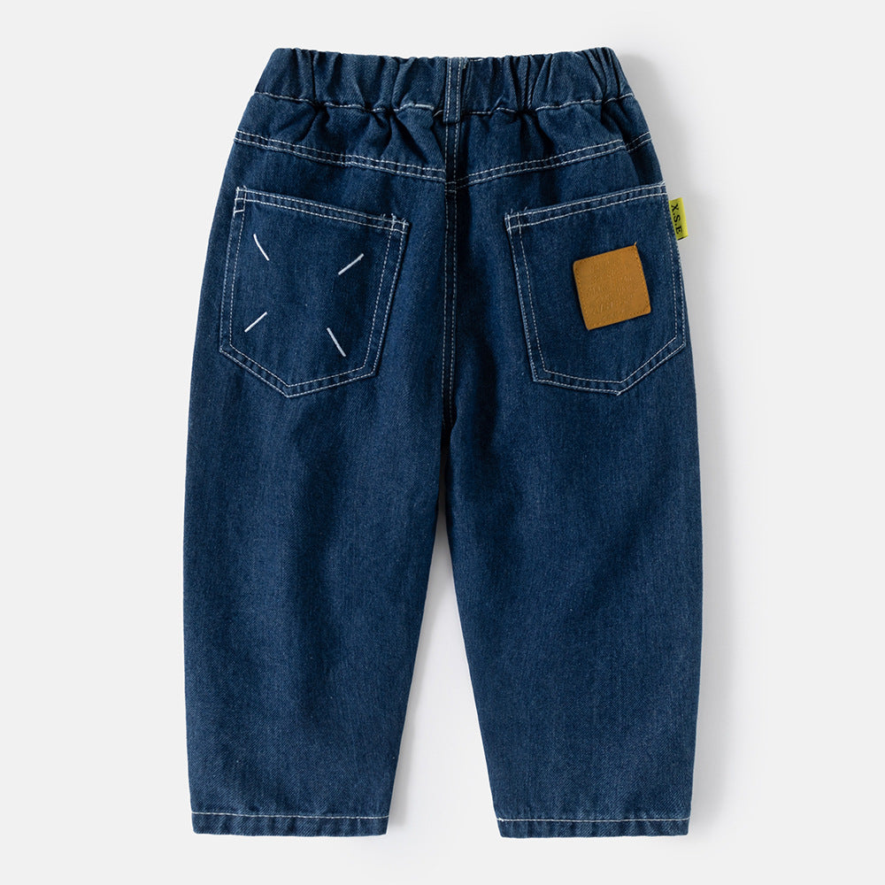 Casual Solid Color Loose Fit