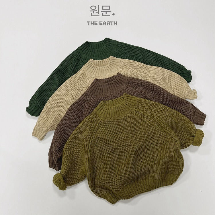 Kids Casual Knit Sweater