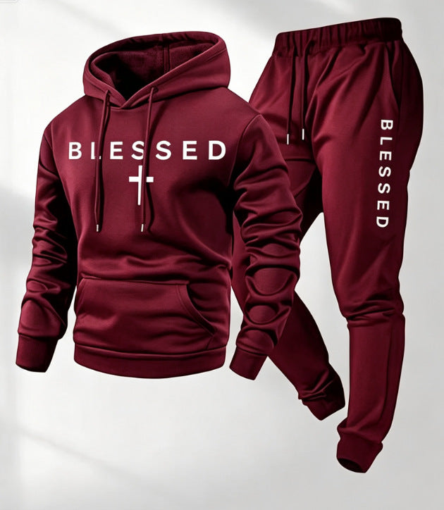 "Blessed" Two Piece Hoodie and Sweatpants