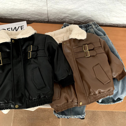 Boys Leather Jacket