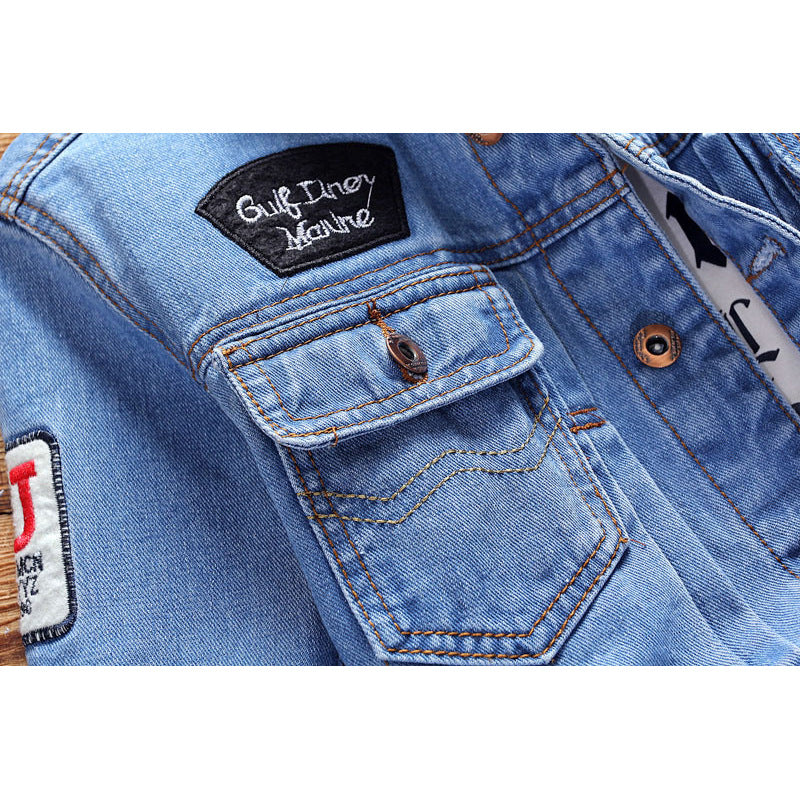 Youth Stylish Denim Coat