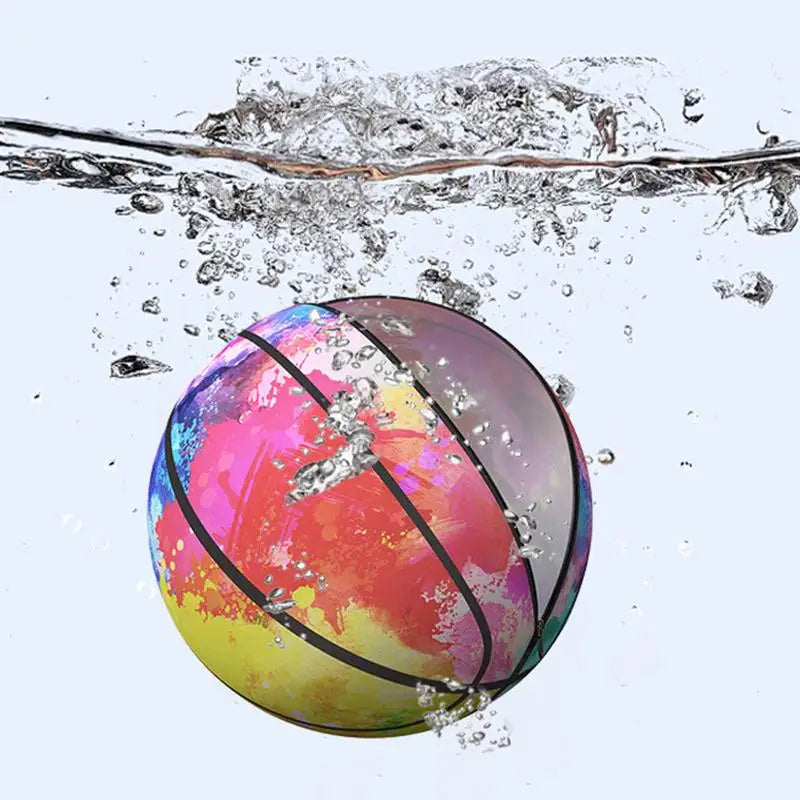 Indoor Basketball Silent 7 Inches Cloth Quiet Basketball With Zipper Silent Dribbling Training Ball Removable Cover For School