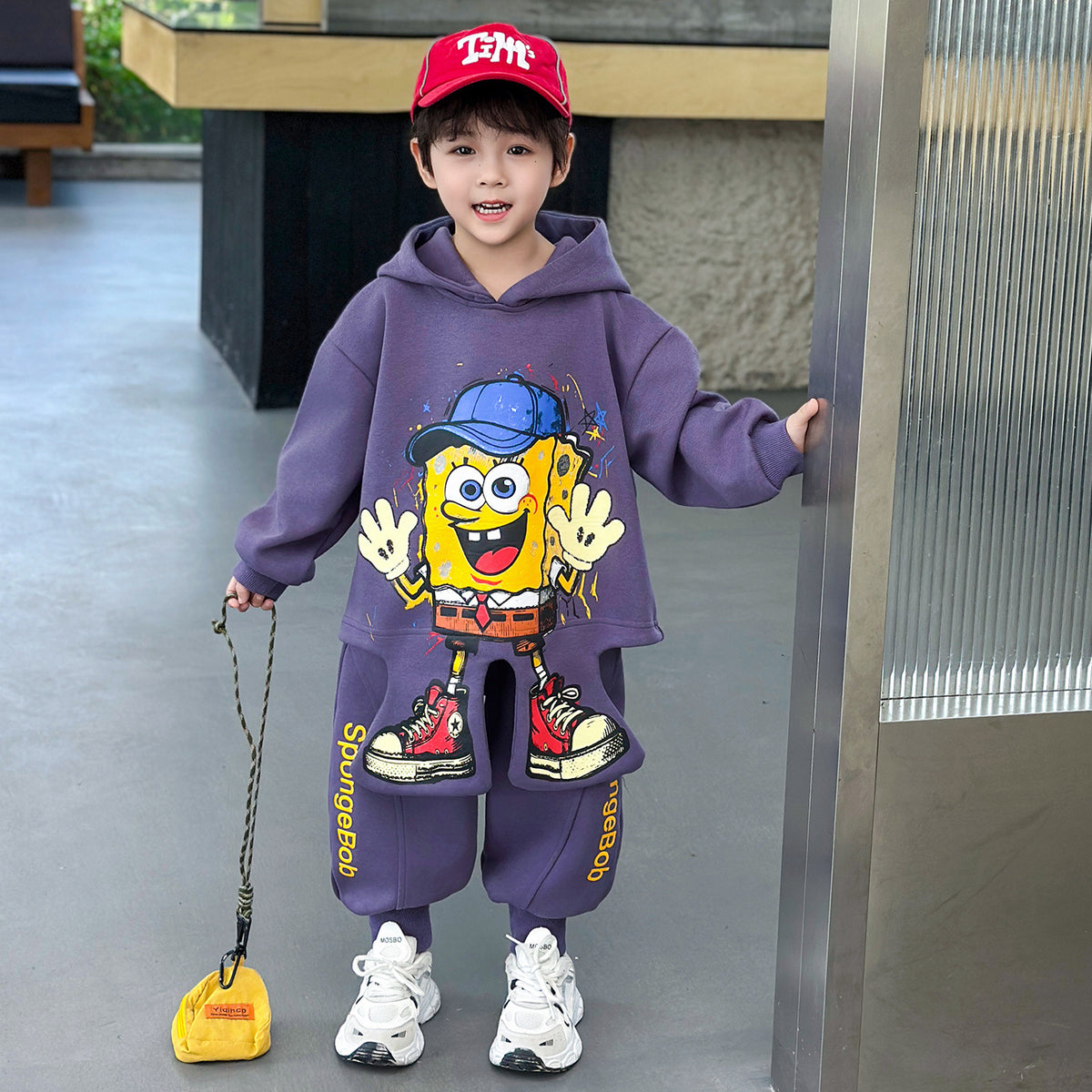 Cartoon Hoodie & Sweatpants