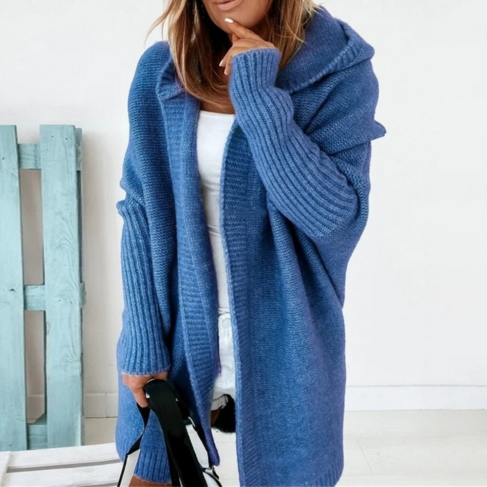 Cardigan Loose Batwing Sleeve Sweater