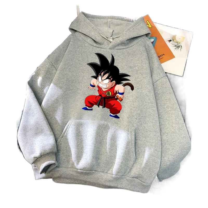Anime Dragon BallPrinted Hoodie Unisex Long Sleeve Casual Jacket