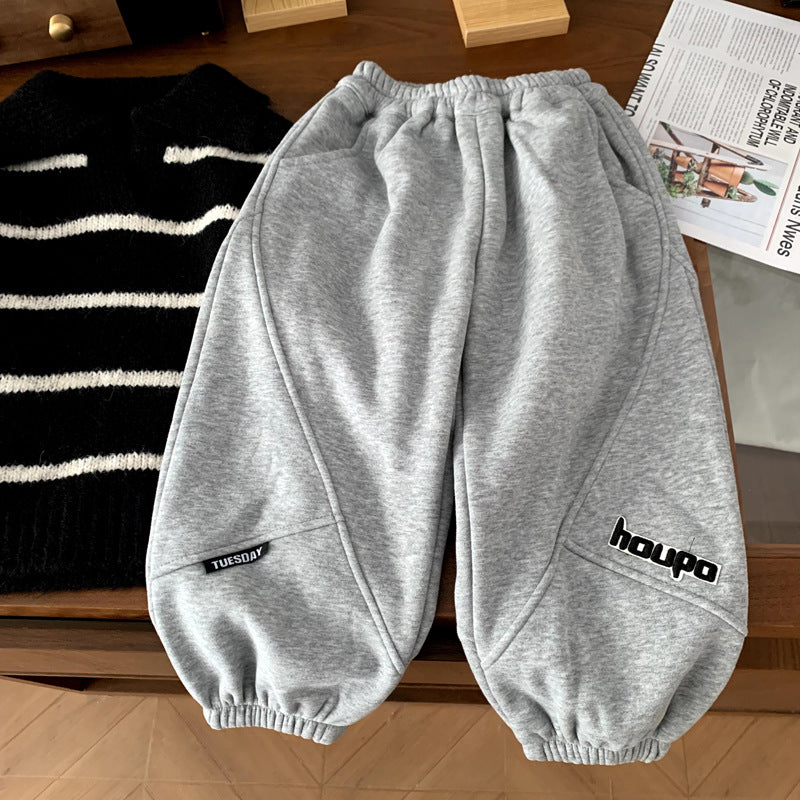 Plush Thick Pants