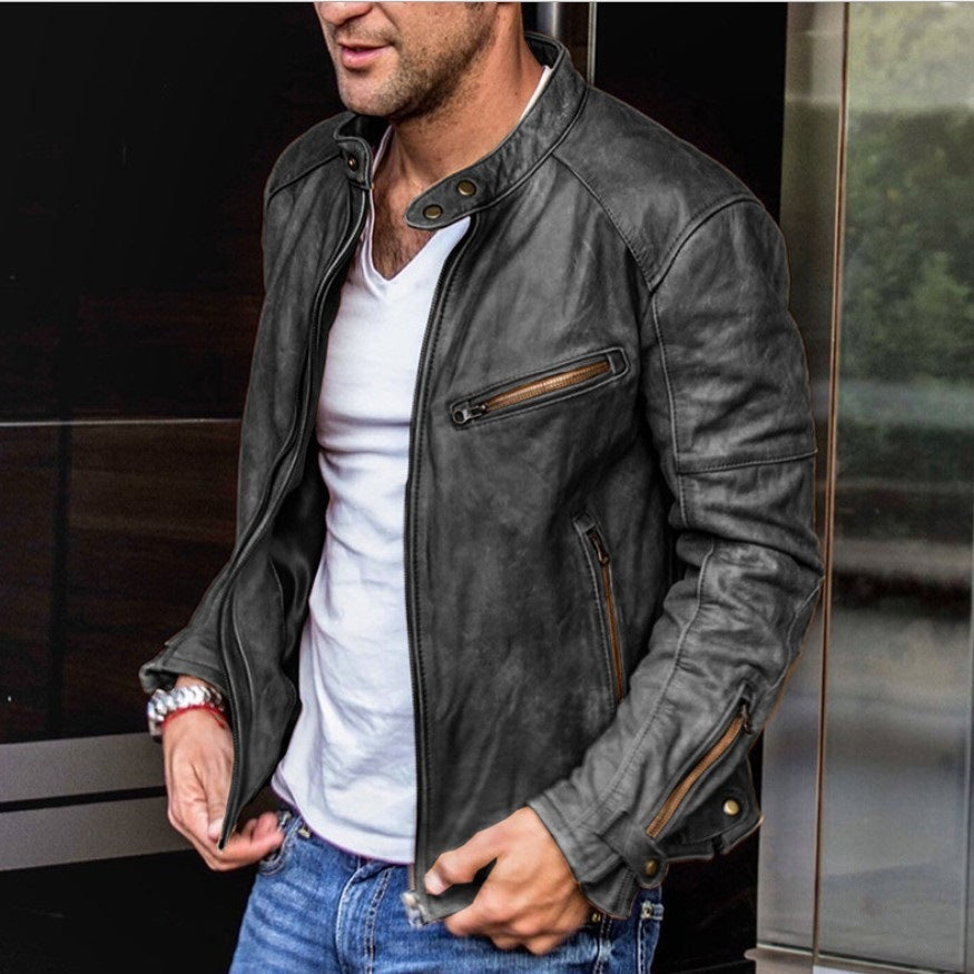 Autumn & Winter Leather Jacket