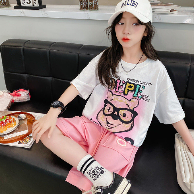 Girls' Casual Two-Piece Set