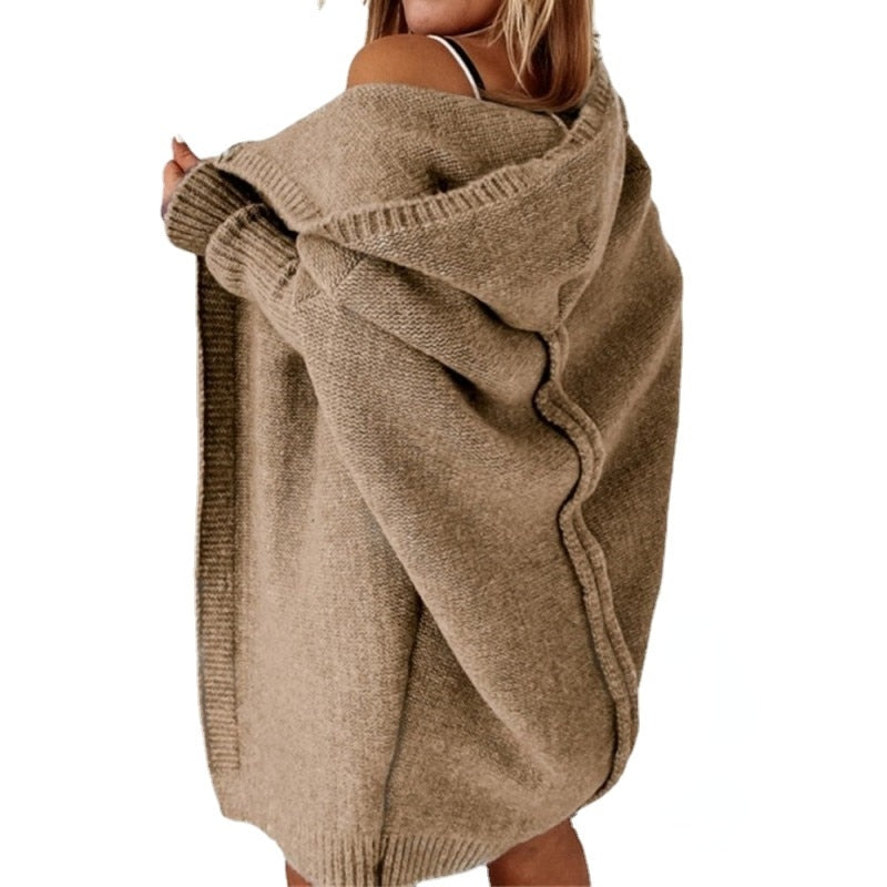 Cardigan Loose Batwing Sleeve Sweater