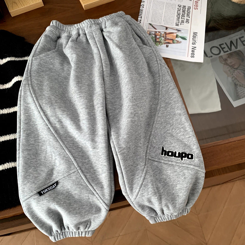 Plush Thick Pants