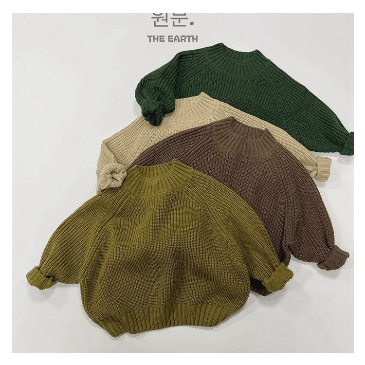 Kids Casual Knit Sweater