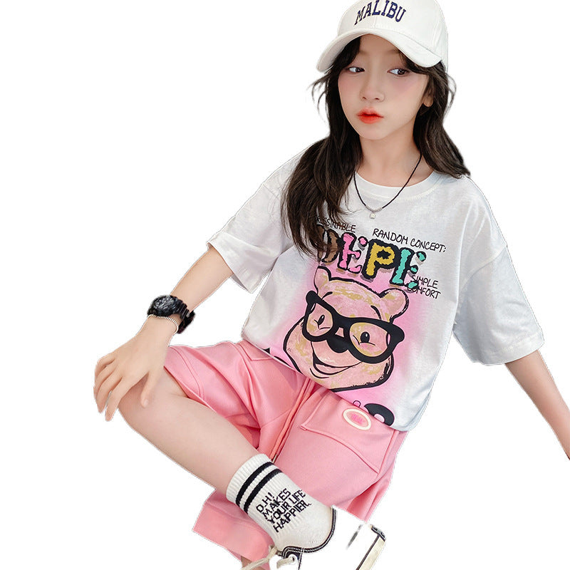 Girls' Casual Two-Piece Set