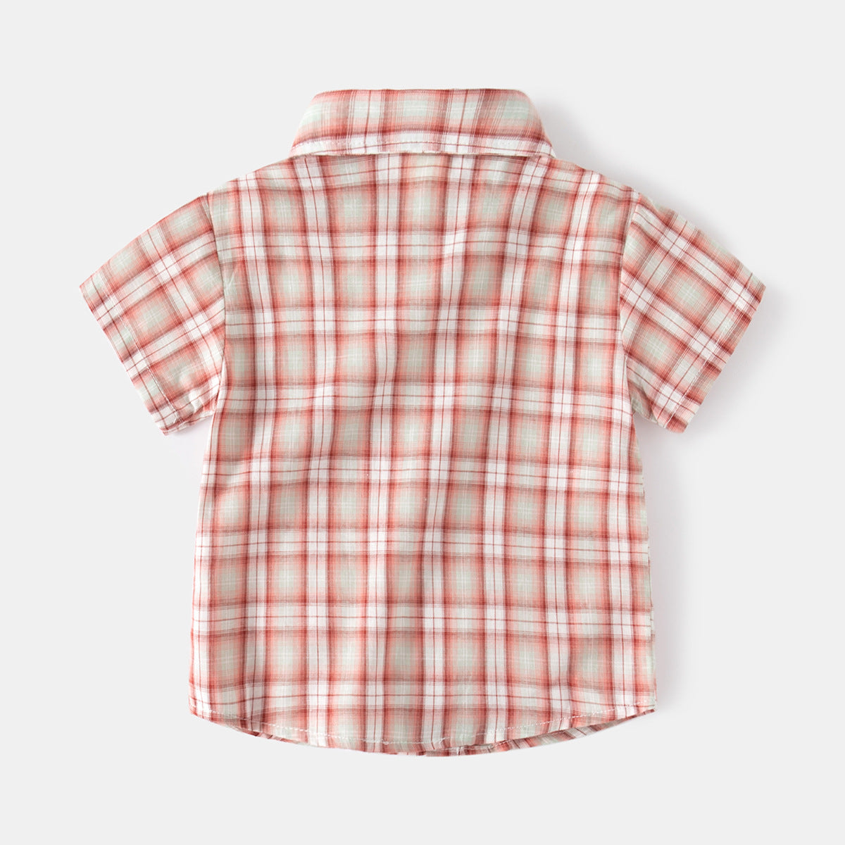Outdoor Casual Button-Down Plaid Shirt