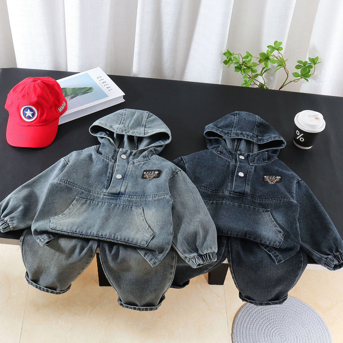 Two Piece Denim Set