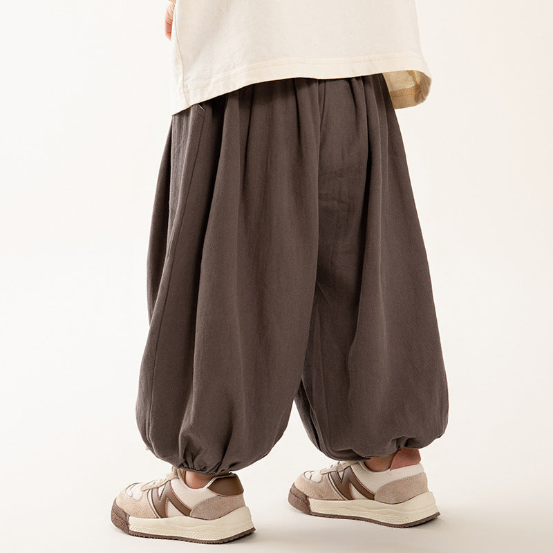 Loose Lantern Pants