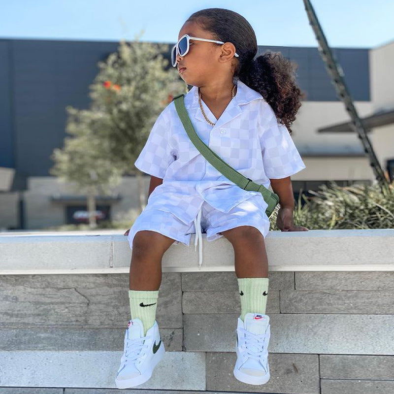 Kids Short Sleeve Suit