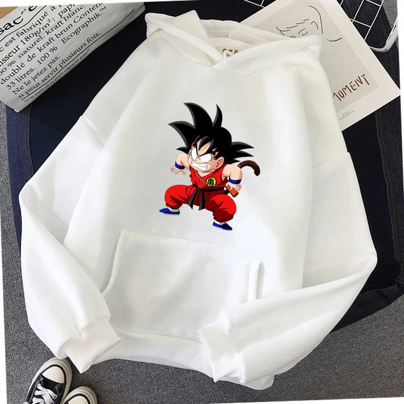 Anime Dragon BallPrinted Hoodie Unisex Long Sleeve Casual Jacket