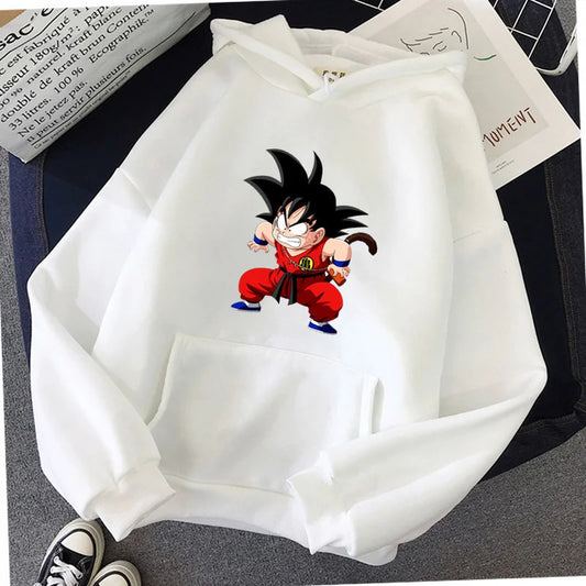 Anime Dragon BallPrinted Hoodie Unisex Long Sleeve Casual Jacket