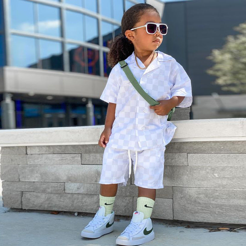 Kids Short Sleeve Suit
