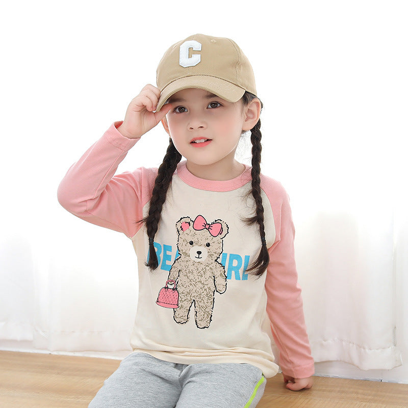 Girls Bear Shirt