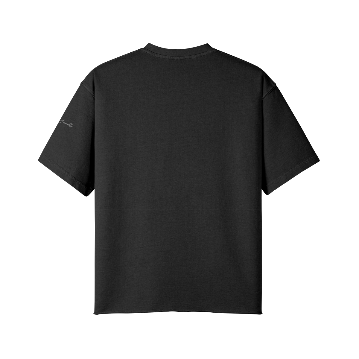 Jaylen Janelle Faded Raw Hem T-shirt